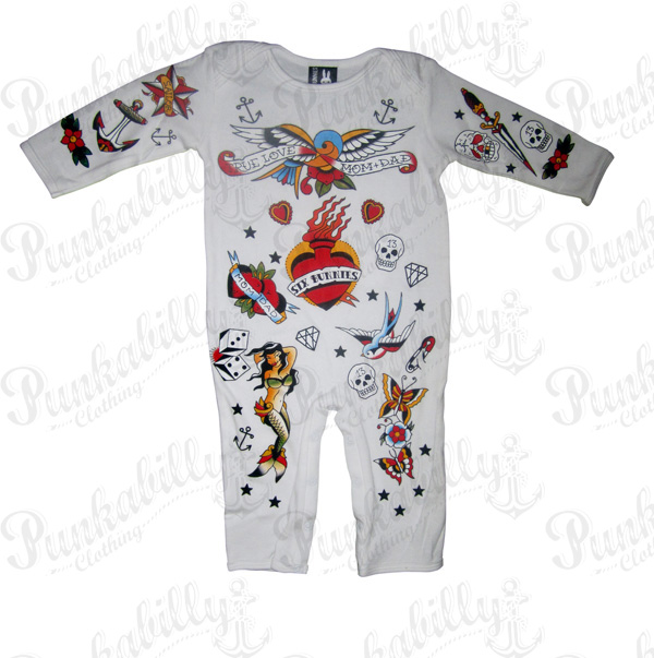 Rockabilly Baby Onesie