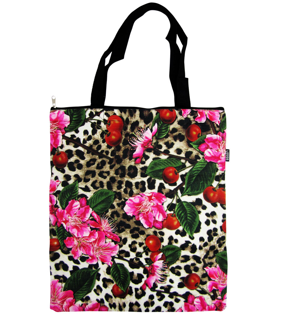 Leo Cherryblossom Canvas Bag