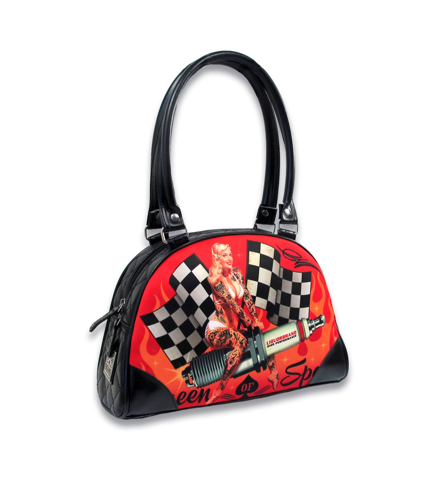 Queen Of Speed Bowling Bag