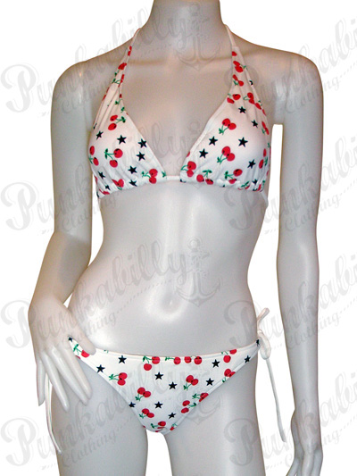Cherry Rockabilly Bikini