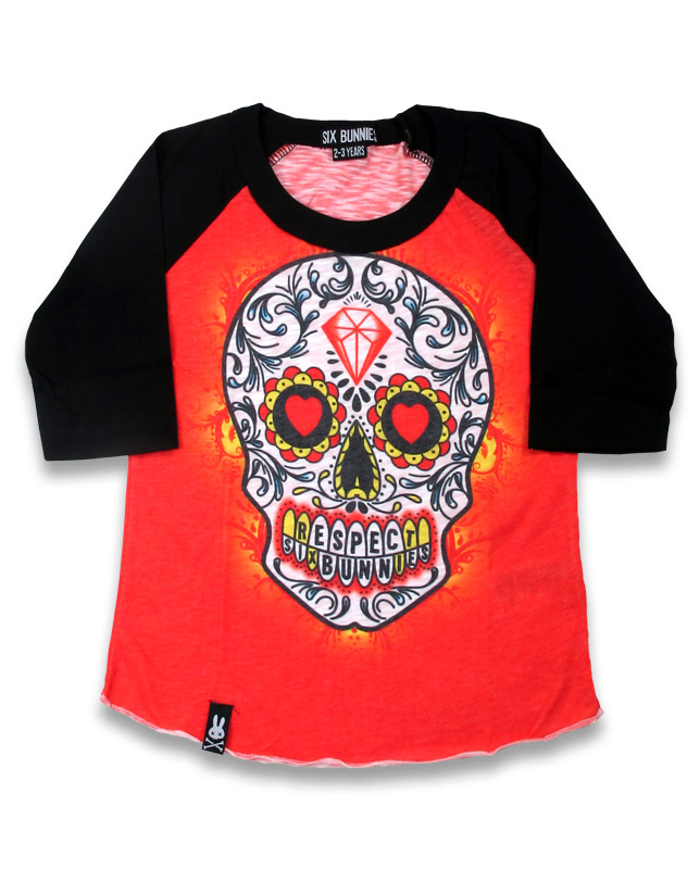 Tattoo Skull Red Shirt