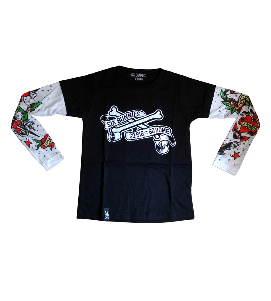 "Go Big or Go Hone" Long sleeves T-shirt
