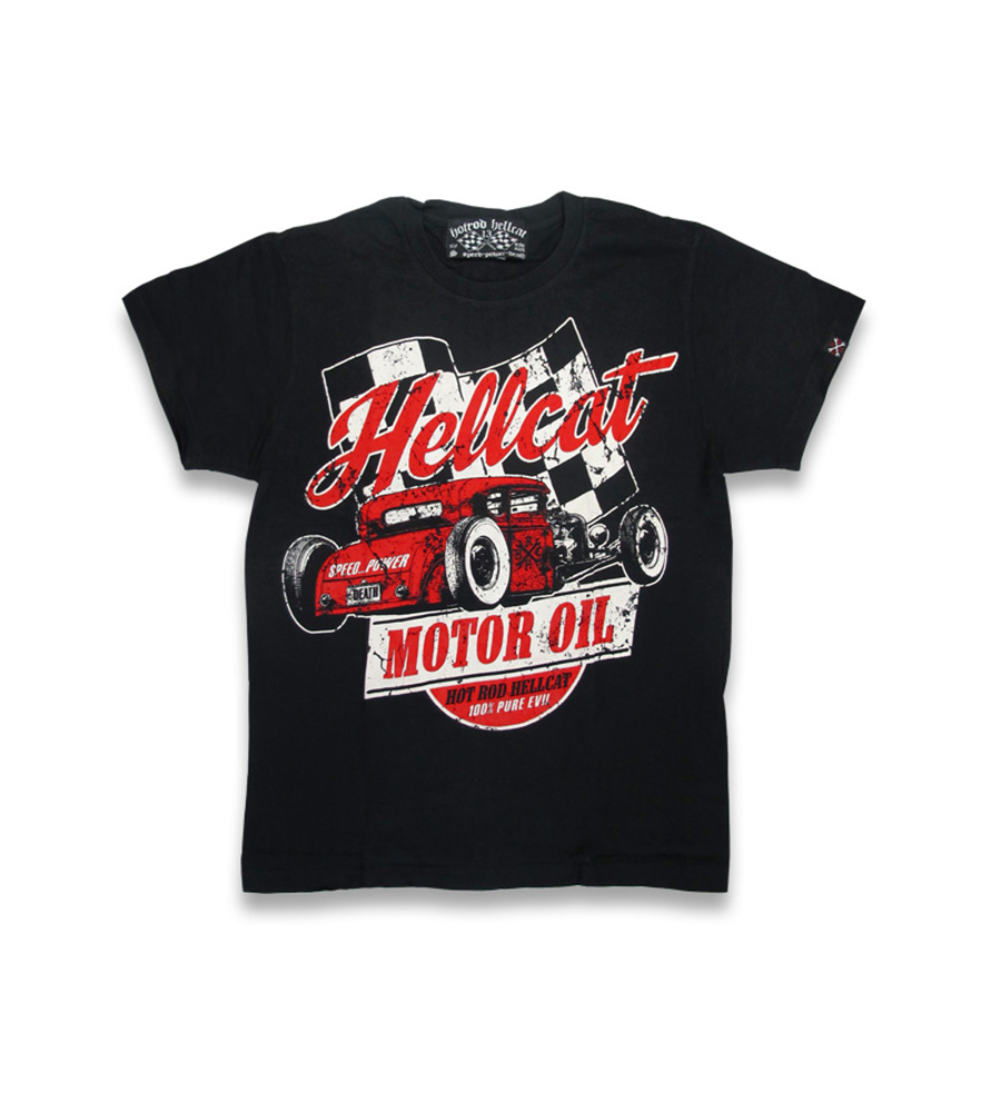 Hellcat Motor Oil rockabilly kid