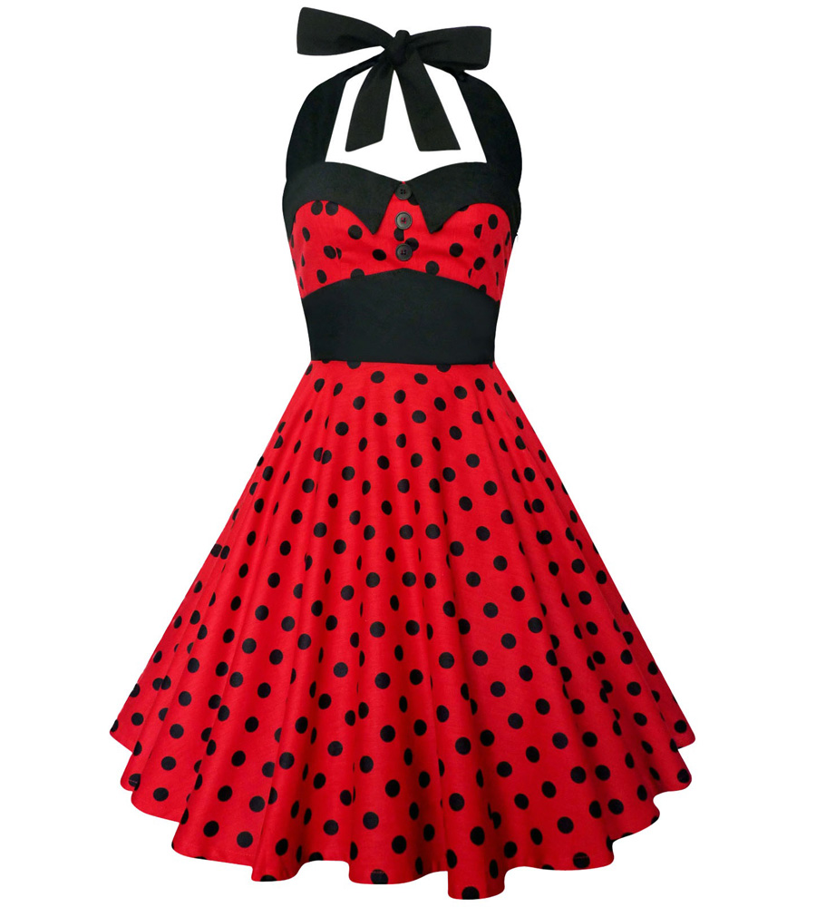 1950s pin up dress