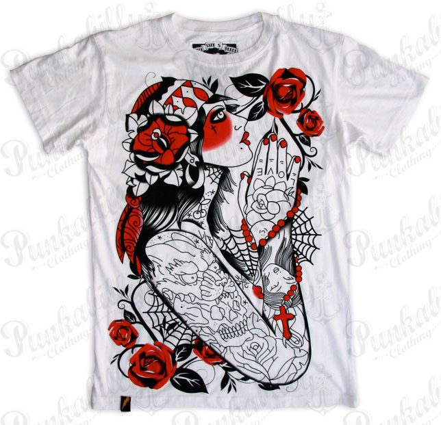 "Gipsy" Man White T-Shirt