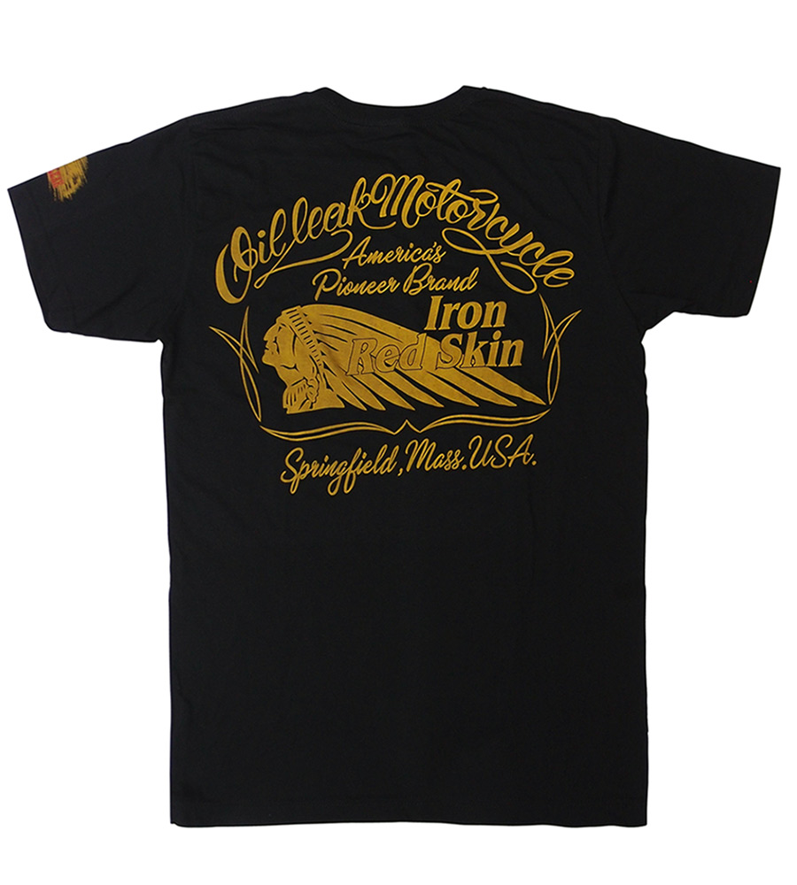 "Oilleak Motorcycle" Man T-Shirt