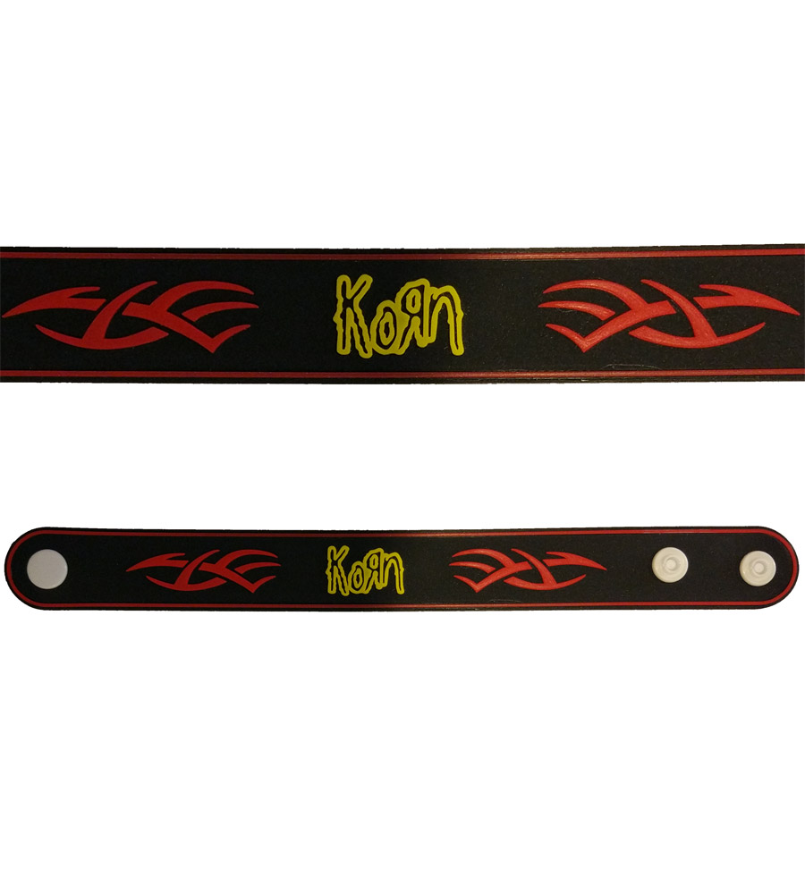 Korn Rubber Bracelet