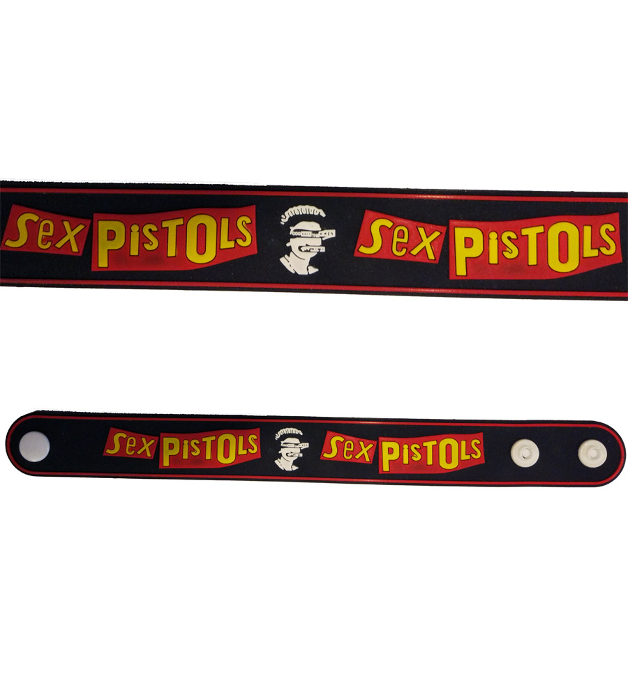 Sex Pistols Rubber Bracelet