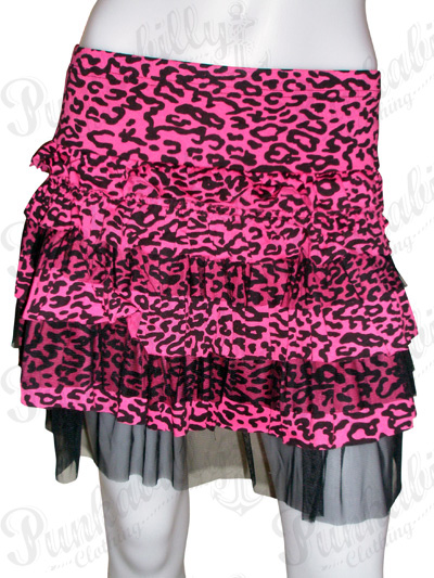 Rockabilly Leopard Skirt