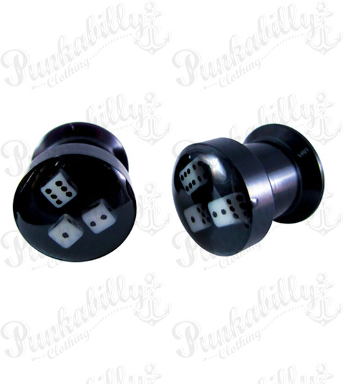 Dices desing Acrylic Plug