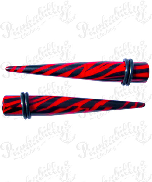 Red & Black Zebra Taper Expander