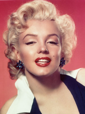 Pin up hairstyles: Marilyn Monroe