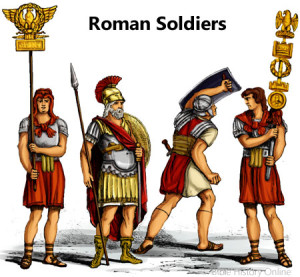 Skirts: Collection of skirts for Roman soldiers