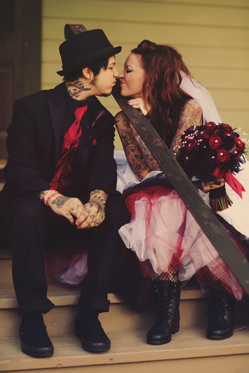 rockabilly style wedding