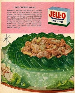 1950s foods made with J-E-L-L-O