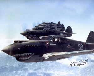 Nose art on the Flying Tigers