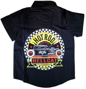 Rockabilly Kids Clothes Work Shirt