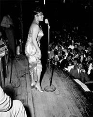 Rockabilly girls: Ruth Brown at Memphis Hippodrome 1950