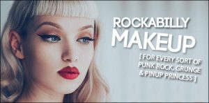 Rockabilly makeup