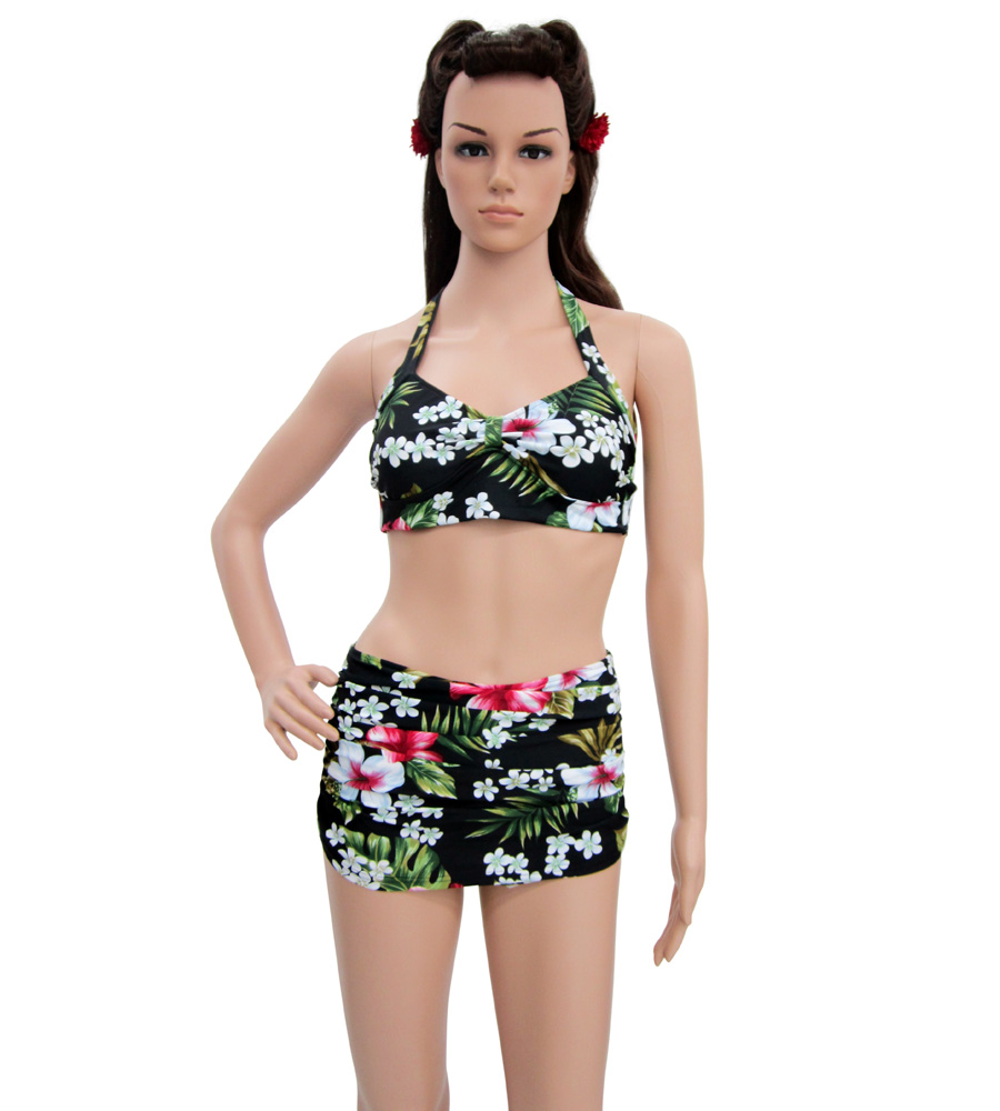 Retro Hawaiian style Bikini