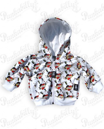 MOM & DAD HEARTS Baby Jacket