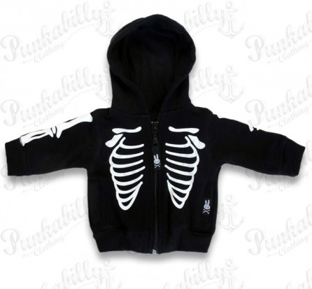 Skeleton Baby Jacket