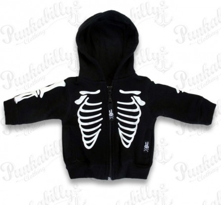 Skeleton Baby Jacket