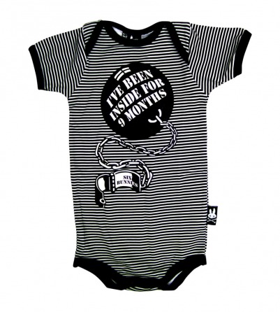 "9 Months" Prisoner Onesie