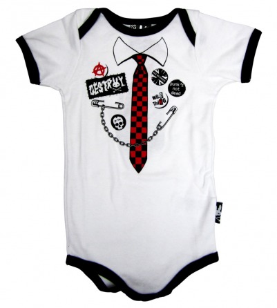 Punk Tie Onesie