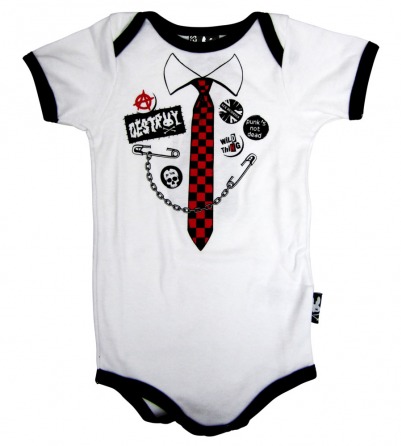 Punk Tie Onesie