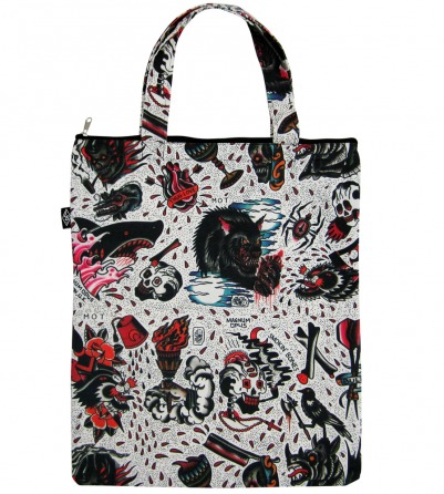 Flash Tattoo Design Canvas Bag