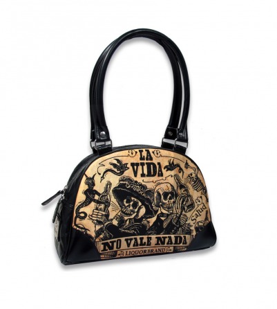 La Vida Rockabilly Bowling Bag