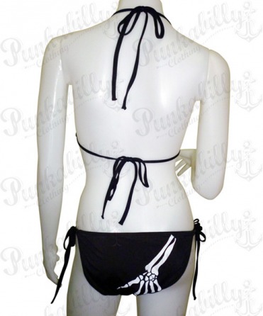 Skeleton Hands Punk Bikini