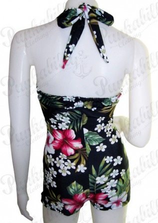Hawaiian Vintage inspired Pin Up swimsuit
