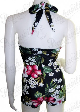 Hawaiian Vintage inspired Pin Up swimsuit