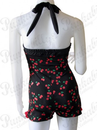 Cherry print Rockabilly Swimsuit