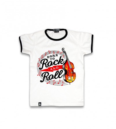 "Born To Rock And Roll" Kid T-Shirt