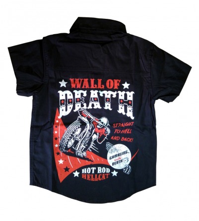 Wall Of Death Boy Work Shirt