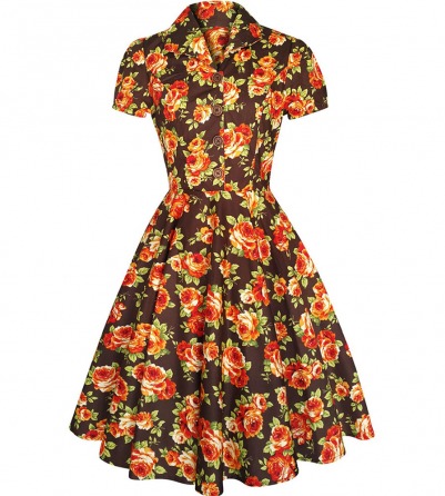 Vintage Inspired Tea Dress