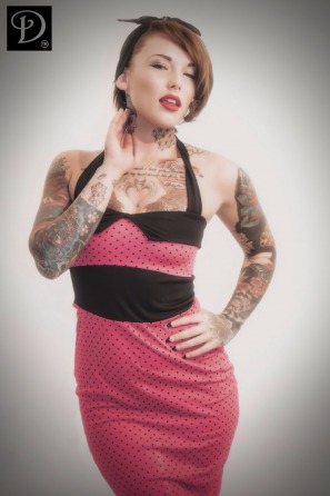 Rockabilly Polka Dot Dress