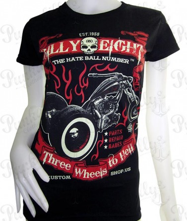 "Three Wheels to Hell" T-Shirt