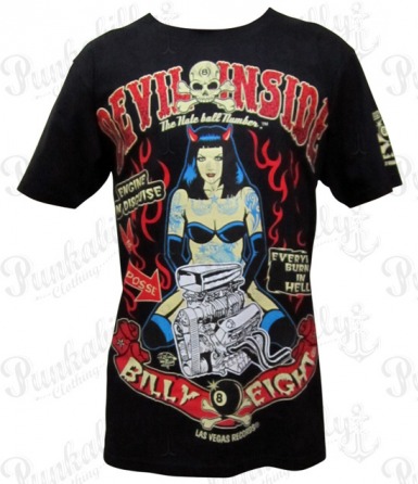 "Devil Inside" Man Rockabilly T-Shirt