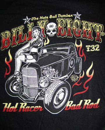"Hot Racer Bad Rod" Man T-Shirt