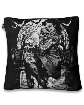 Graveyard Girl Pillow Cover
