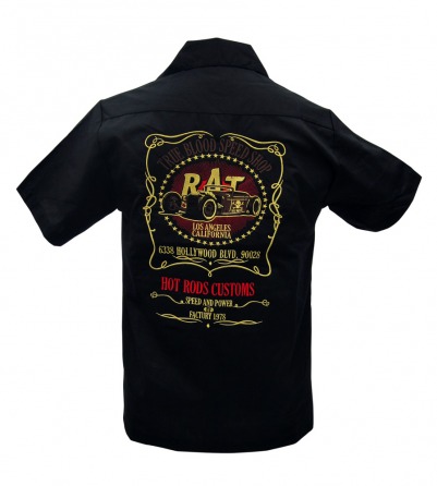 "RAT" Embroidered Work Shirt