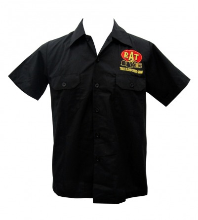 "RAT" Embroidered Work Shirt