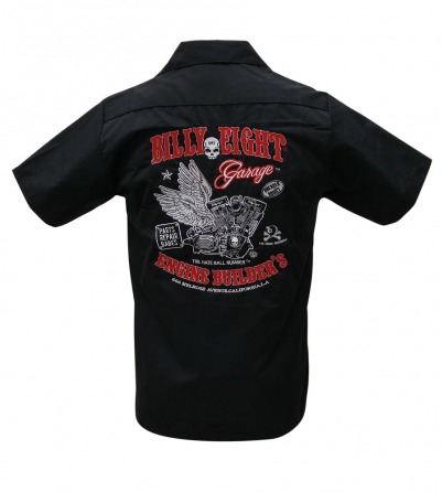 Engine Builders rockabilly work shirt