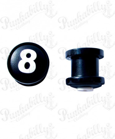 Silicon 8 Ball design Plug