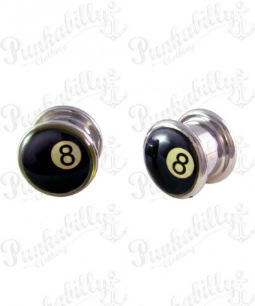 Stainless Steel 8 Ball Plug