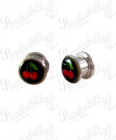 Stainless Steel Red Cherry Plug